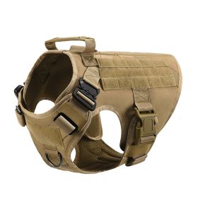 Outdoor Tactical Dog Vest For Large Dogs (Option: Mud-S)